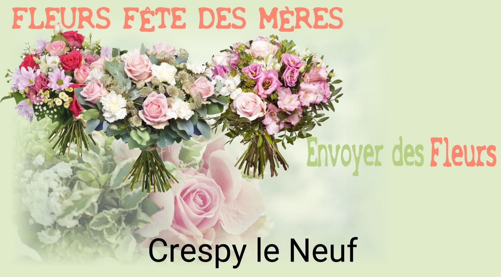 Bouquet de Fête des Mères livré à Crespy-le-Neuf